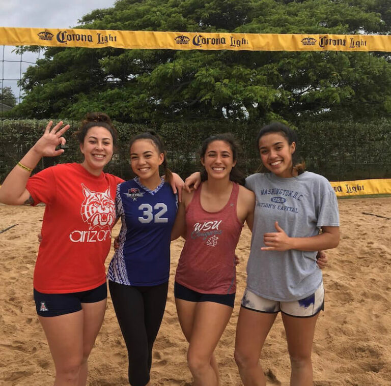 hunakai hawaii beach volleyball