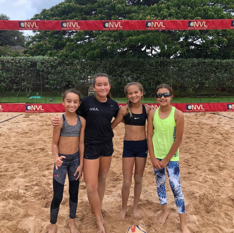 hunakai hawaii beach volleyball